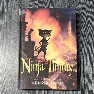 Ninja Timmy Hardcover Book - Henrik Tamm - Black & Orange Cover